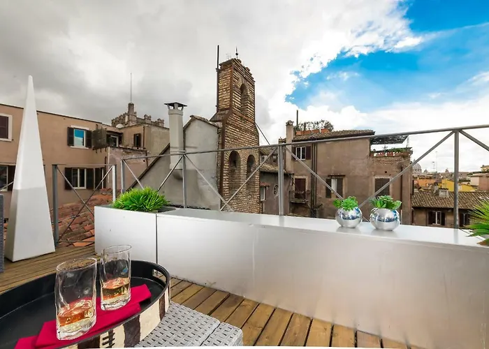 Апартаменты Two Bedrooms With Solarium With View On San Peter Church And Sant'angelo Castle